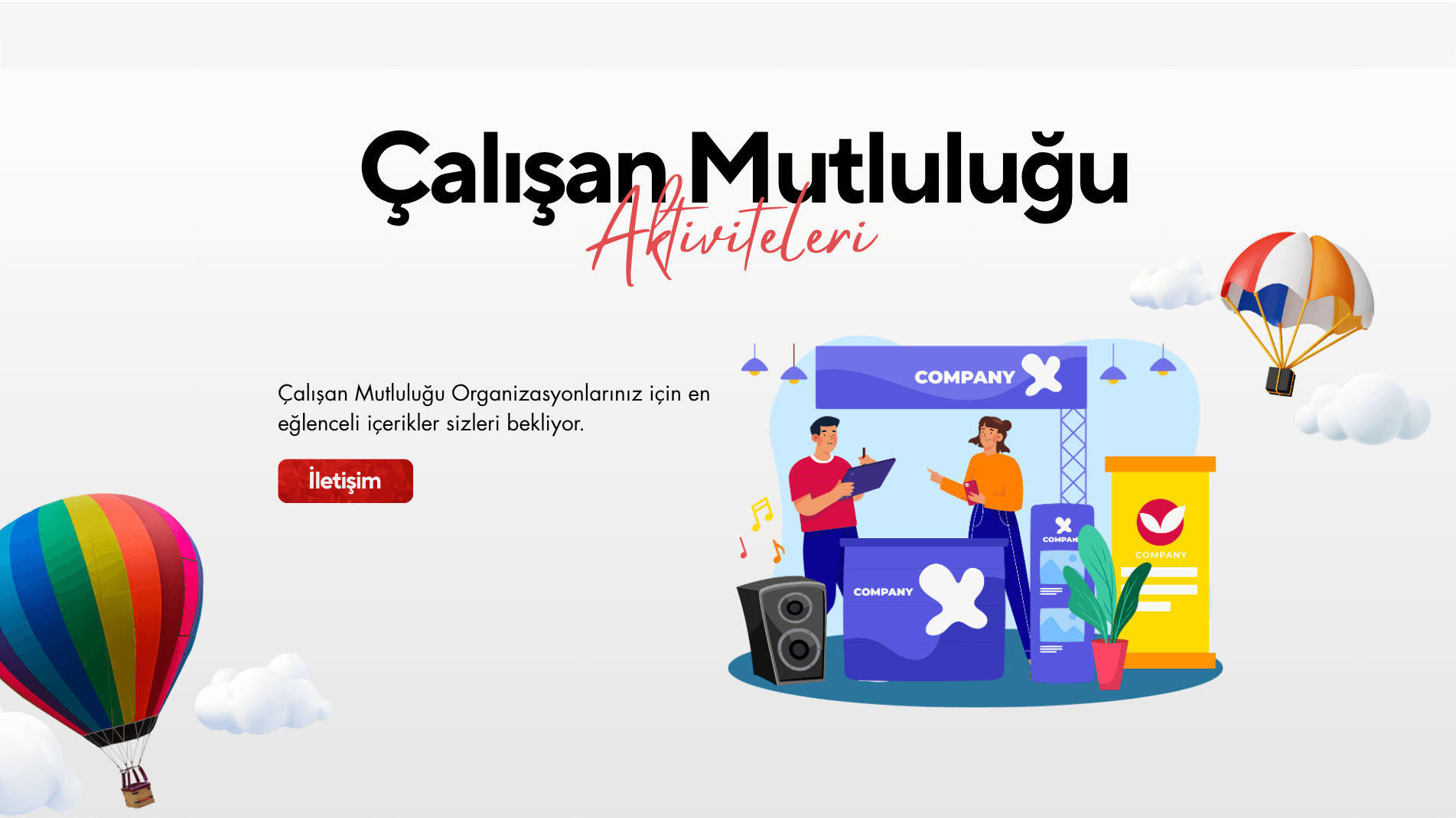 EDDRA Ana Sayfa Banner Çalışan Mutluluğu Aktiviteleri