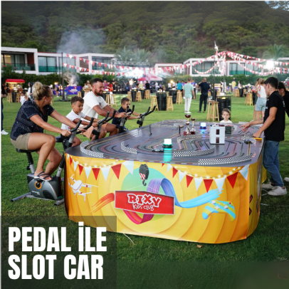 Pedal ile Slot Car