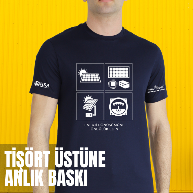 Instant Print on T-shirt