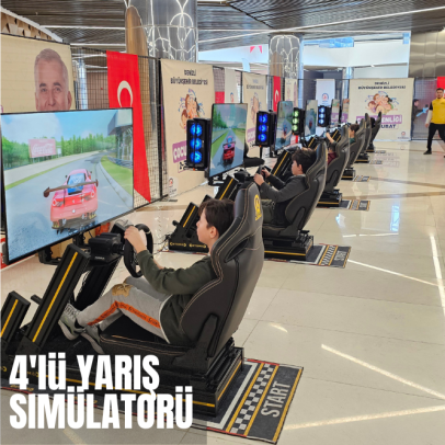 4lü Yarış Simülatörü